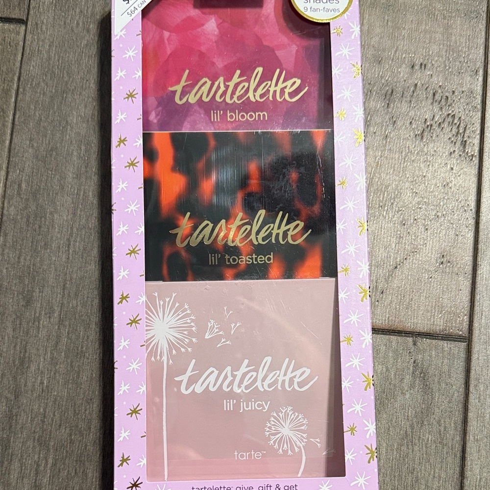 Tarte Tartelette Lil' Bloom, Toasted, Juicy Palette Set